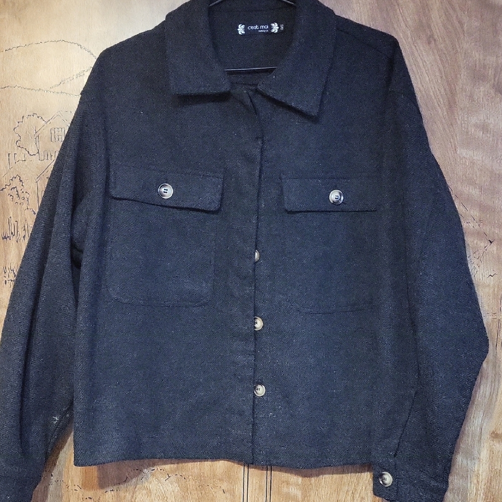 Cider Black Utility Jacket